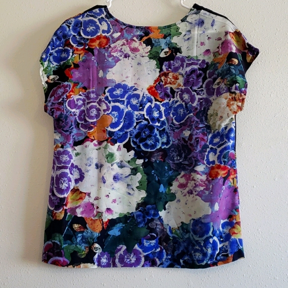 Anthropologie MAEVE Silk Blouse - Picture 2 of 4
